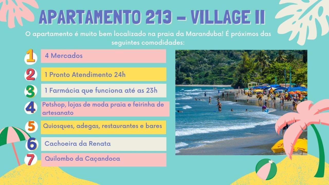 Apartamento Ubatuba 150M Do Mar Maranduba 외부 사진