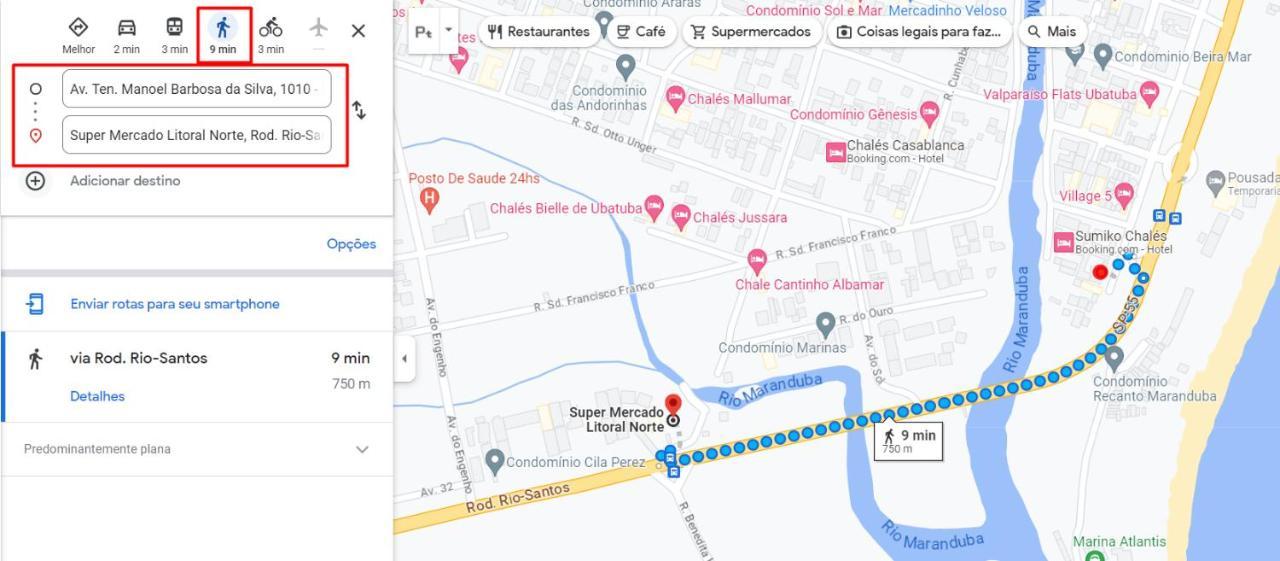 Apartamento Ubatuba 150M Do Mar Maranduba 외부 사진